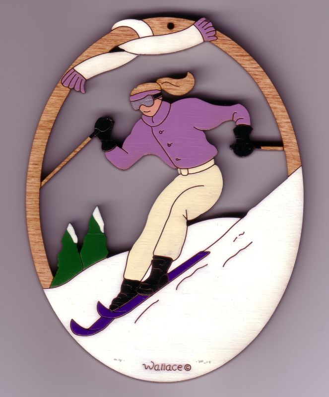 Girl Skier #152